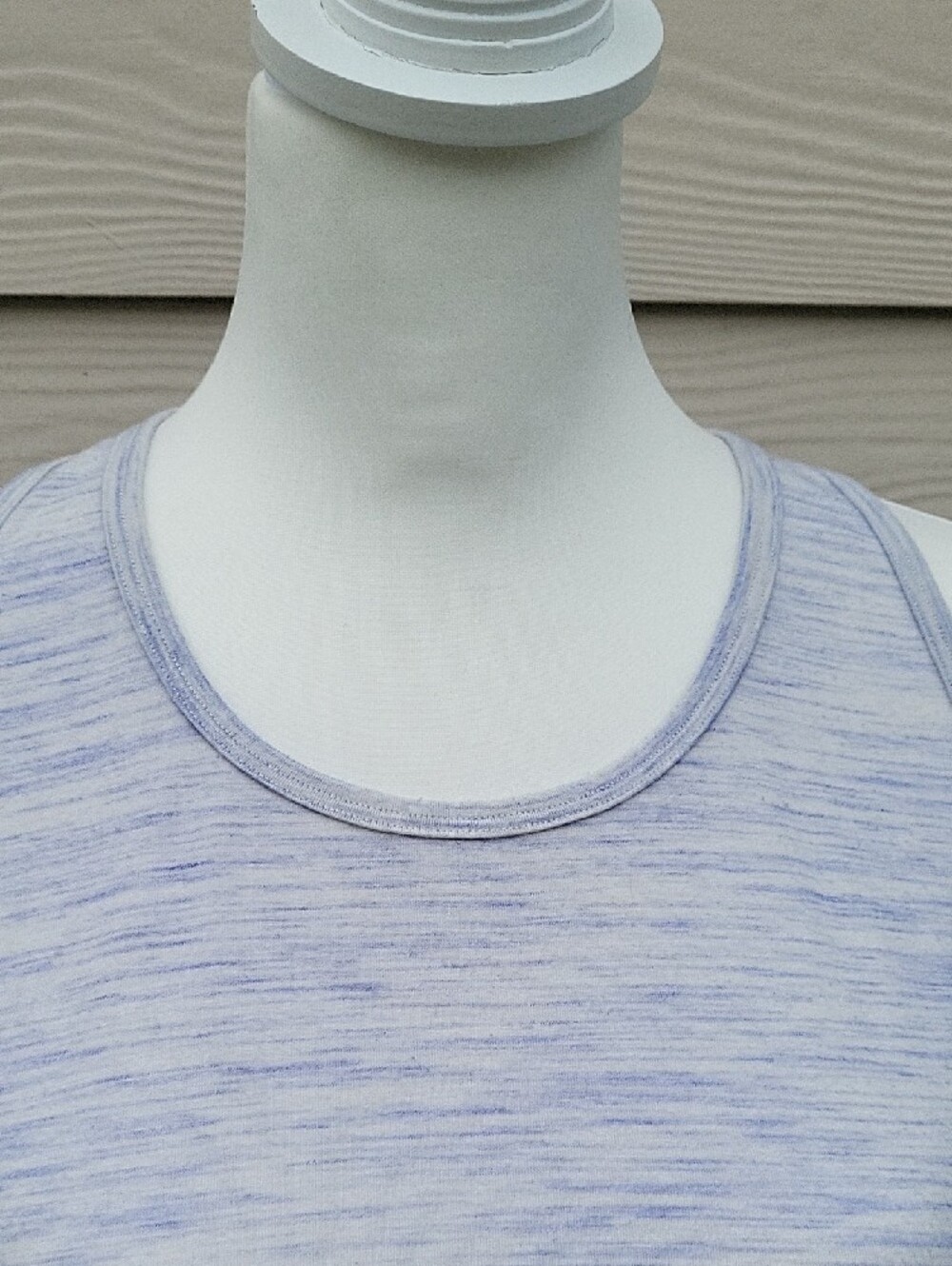 Athleta Lavender Heather Racerback Tank Top Size M Yoga Activewear - Picture 6 of 11